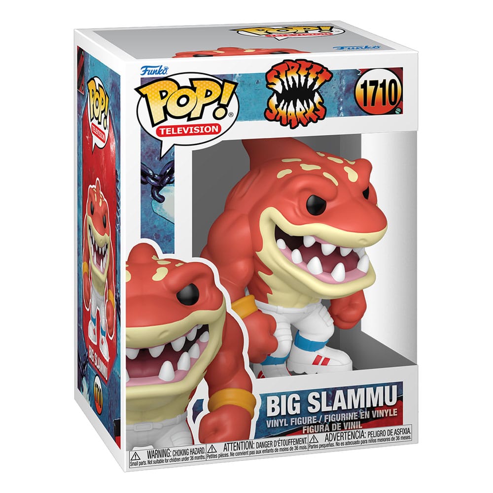 Street Sharks POP! Big Slammu Vinyl Figure by LAB7 Malta, Europe