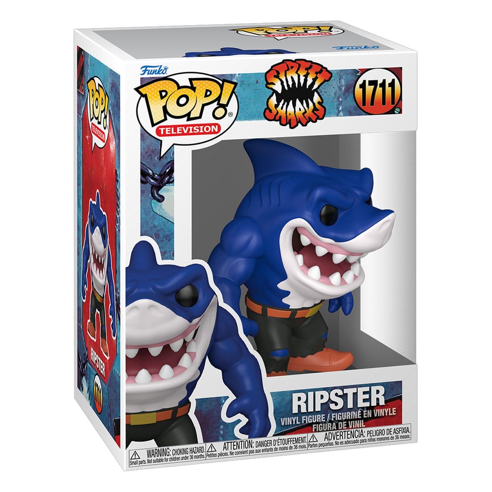 Street Sharks POP! Ripster Vinyl Figure by LAB7 Malta, Europe