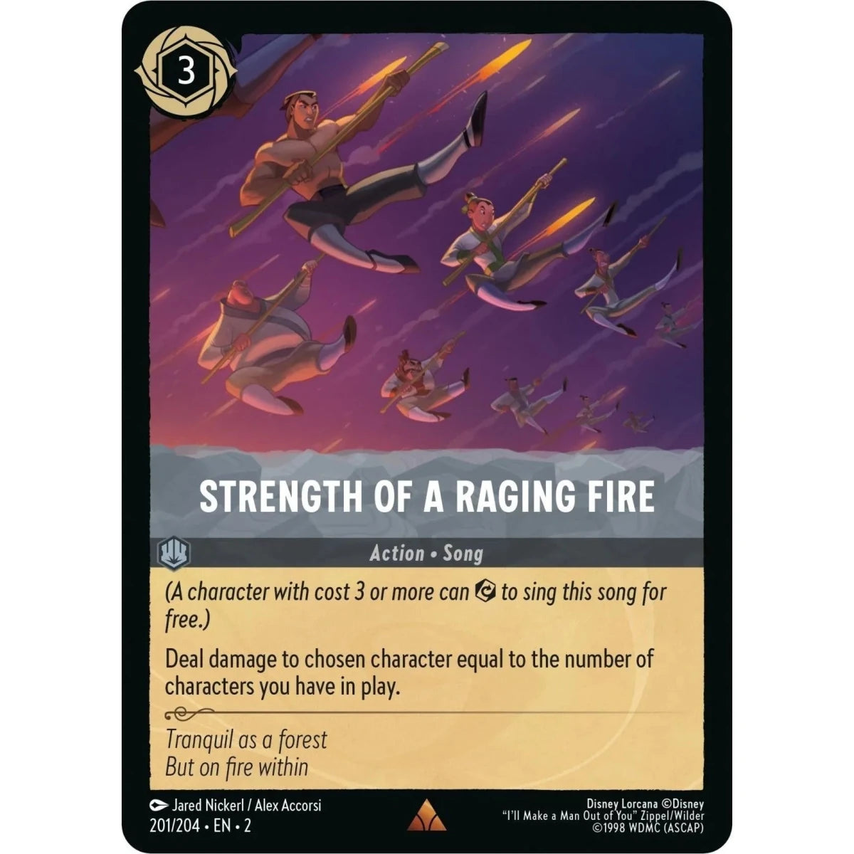 Strength of a Raging Fire (201/204) (Rise of the Floodborn) in Malta | LAB7