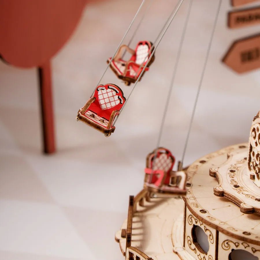 Swing Ride DIY Music Box 3D Puzzle | 289 Pieces by LAB7 Malta, Europe