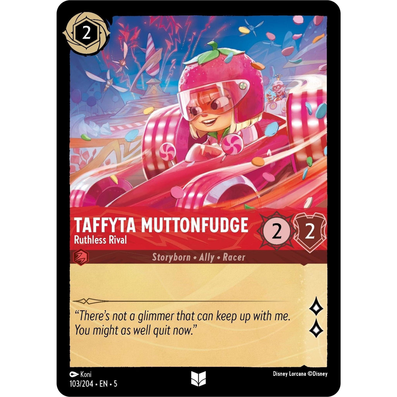Taffyta Muttonfudge - Ruthless Rival (103/204) (Shimmering Skies) in Malta | LAB7