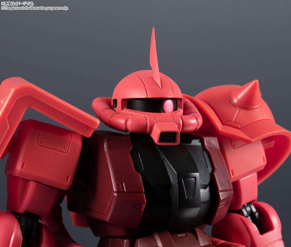 Tamashii Nation Mobile Suit Gundam Gundam Universe Action Figure MS - 06S Char's Zaku II 15 cm by LAB7 Malta, Europe