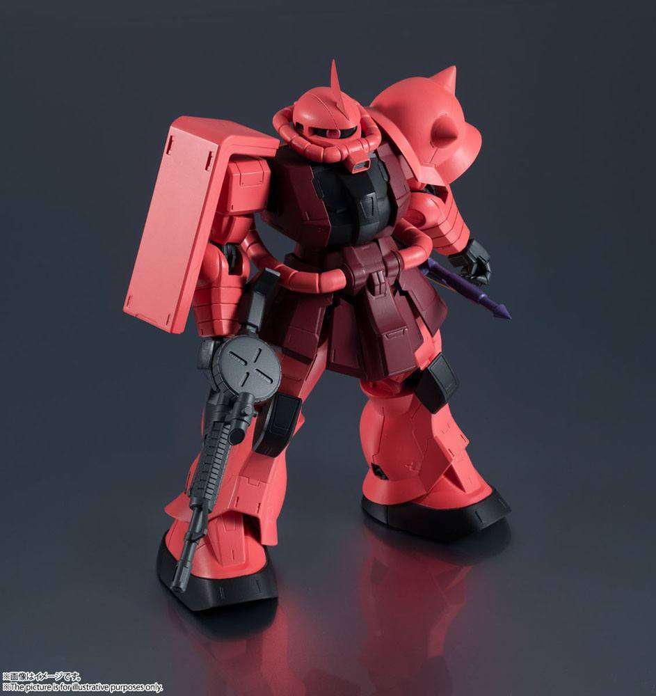Tamashii Nation Mobile Suit Gundam Gundam Universe Action Figure MS-06S Char's Zaku II 15 cm in Malta | LAB7