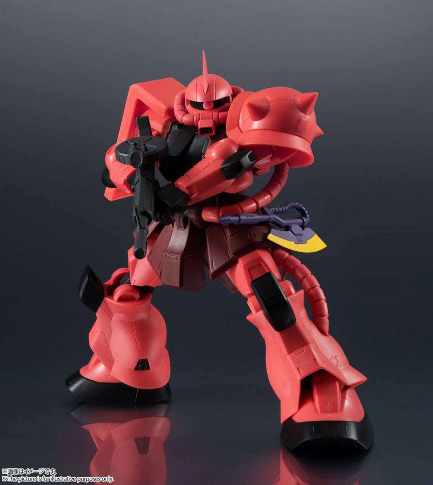 Tamashii Nation Mobile Suit Gundam Gundam Universe Action Figure MS-06S Char's Zaku II 15 cm in Malta | LAB7