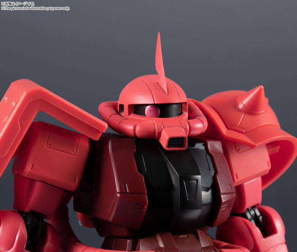 Tamashii Nation Mobile Suit Gundam Gundam Universe Action Figure MS-06S Char's Zaku II 15 cm in Malta | LAB7