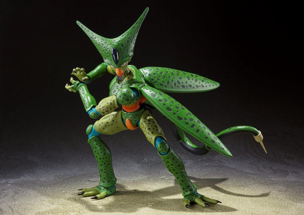 Tamashii Nations Dragon Ball Z Cell First Form S.H.Figuarts Figure by LAB7 Malta, Europe