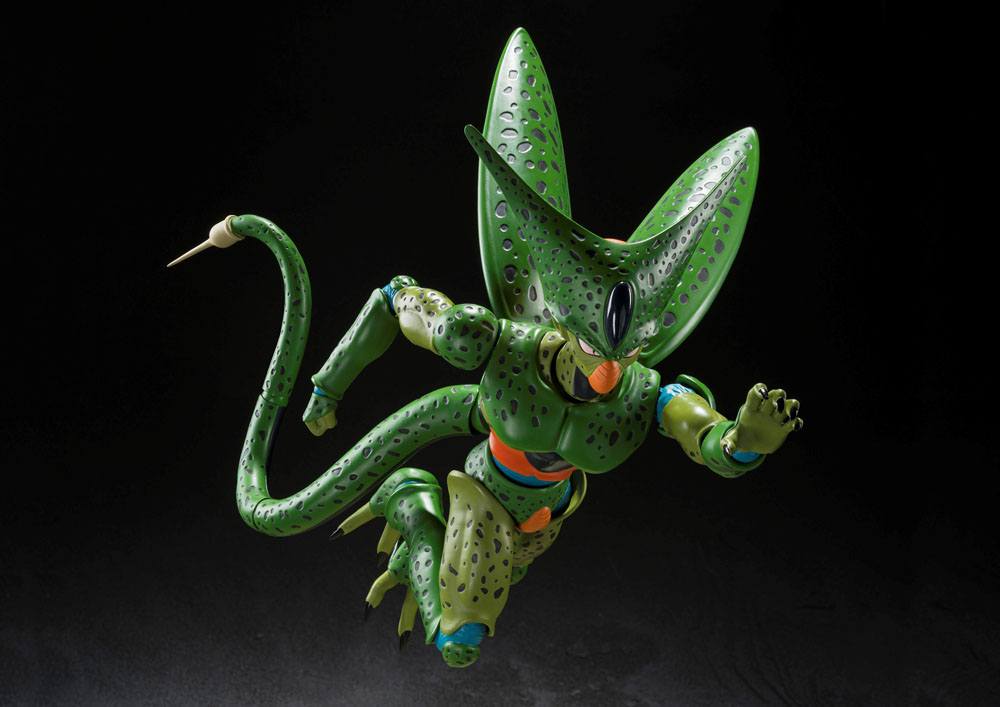 Tamashii Nations Dragon Ball Z Cell First Form S.H.Figuarts Figure by LAB7 Malta, Europe