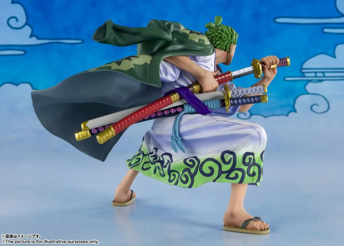 Tamashii Nations Figuarts ZERO Roronoa Zoro (Zorojuro) – Wano Country Collectible Figure in Malta | LAB7
