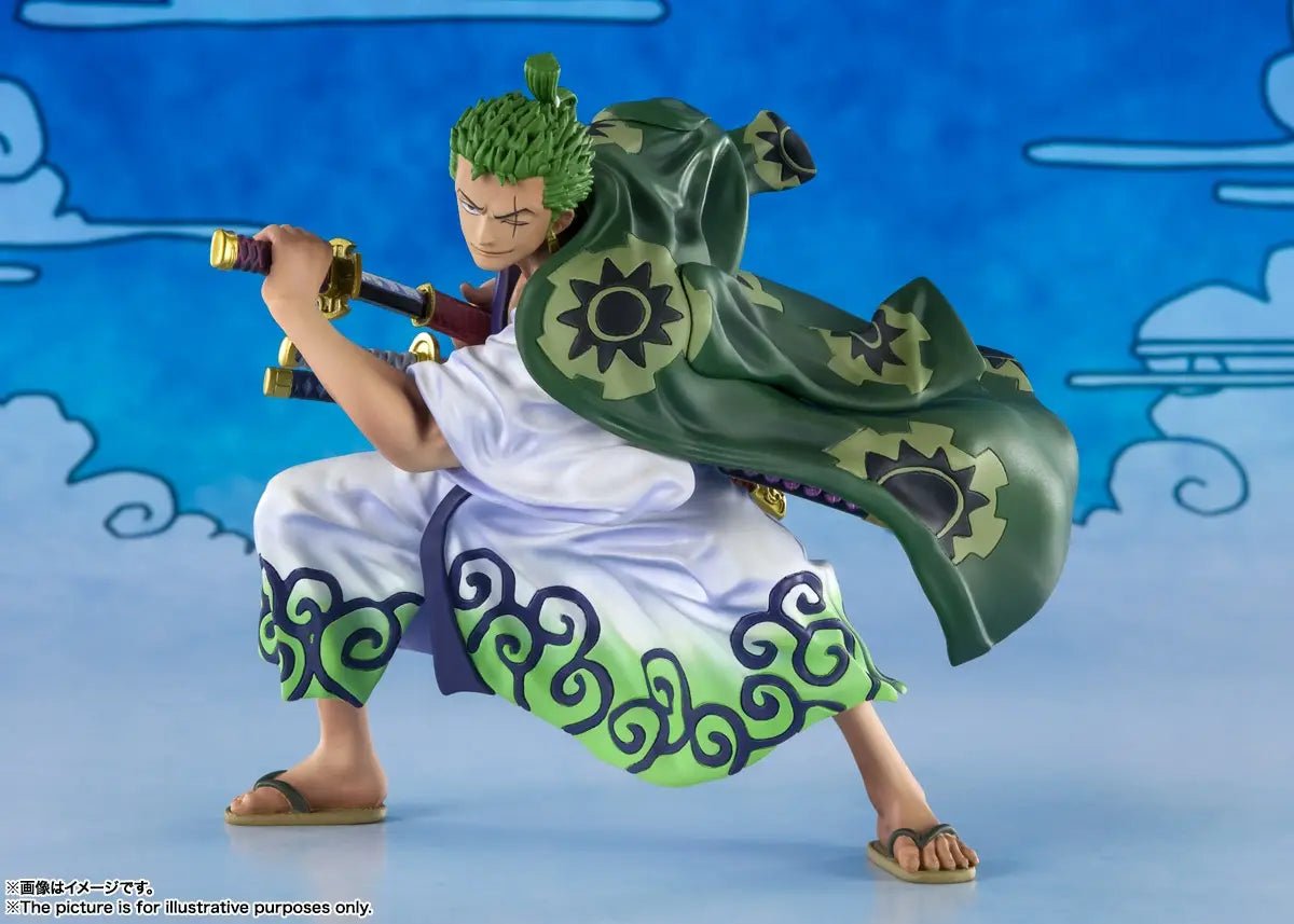 Tamashii Nations Figuarts ZERO Roronoa Zoro (Zorojuro) – Wano Country Collectible Figure in Malta | LAB7