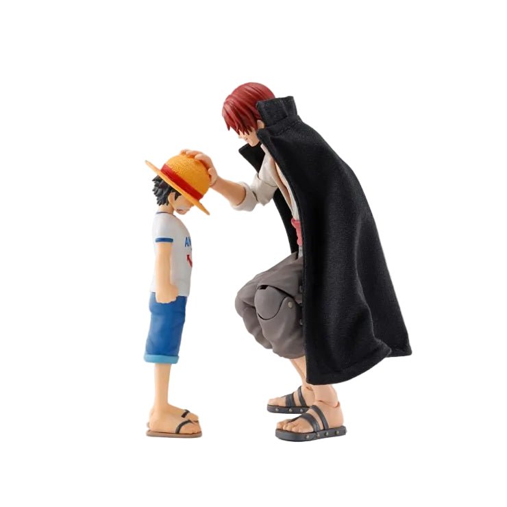 Tamashii Nations One Piece Shanks & Child Luffy S.H.Figuarts 2 - Pack by LAB7 Malta, Europe