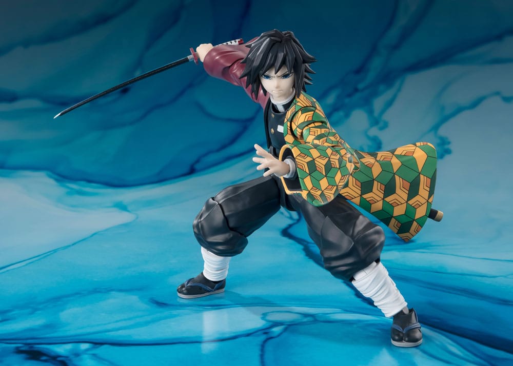 Tamashii Nations S.H. Figuarts Giyu Tomioka – Demon Slayer Action Figure 15cm in Malta | LAB7