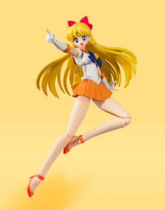 Tamashii Nations Sailor Moon S.H. Figuarts Action Figure Sailor Venus Animation Color Edition 14 cm in Malta | LAB7