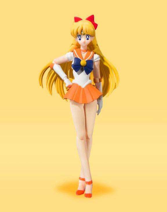Tamashii Nations Sailor Moon S.H. Figuarts Action Figure Sailor Venus Animation Color Edition 14 cm in Malta | LAB7