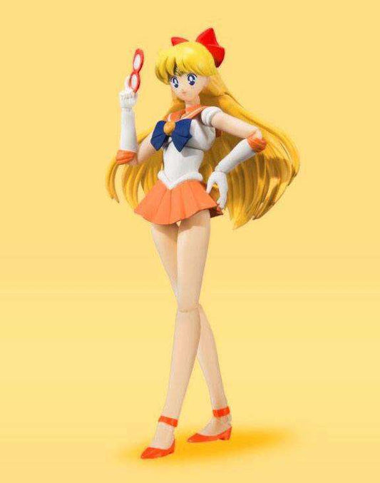 Tamashii Nations Sailor Moon S.H. Figuarts Action Figure Sailor Venus Animation Color Edition 14 cm by LAB7 Malta, Europe