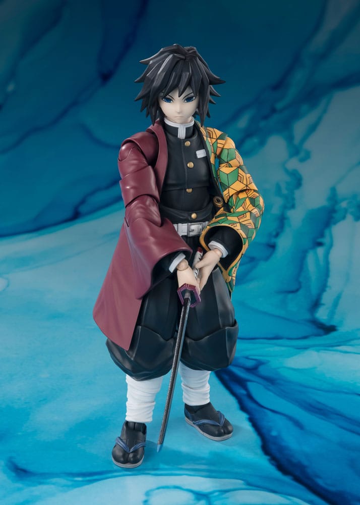 Tamashii Nations S.H. Figuarts Giyu Tomioka – Demon Slayer Action Figure 15cm by LAB7 Malta, Europe