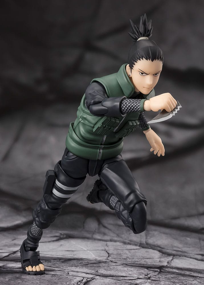 Tamashii Nations S.H. Figuarts Shikamaru Nara – Naruto Shippuden Brilliant Strategist 15cm by LAB7 Malta, Europe