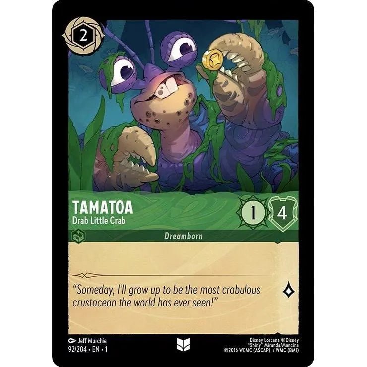 Tamatoa - Drab Little Crab (92/204) (The First Chapter) in Malta | LAB7