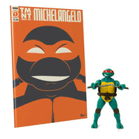 Teenage Mutant Ninja Turtles BST AXN x IDW Action Figure & Comic Book Michelangelo Exclusive 13 cm in Malta | LAB7