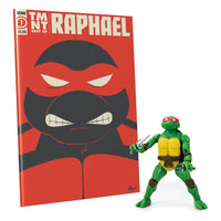 Teenage Mutant Ninja Turtles BST AXN x IDW Action Figure & Comic Book Raphael Exclusive 13 cm by LAB7 Malta, Europe