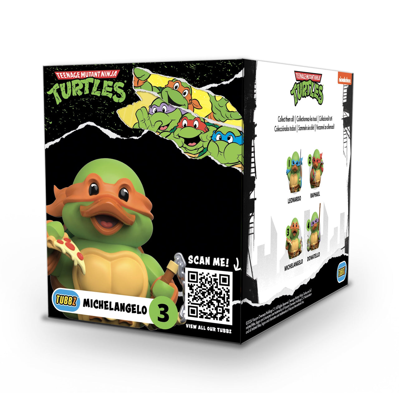 Teenage Mutant Ninja Turtles Michelangelo TUBBZ (Boxed Edition) by LAB7 Malta, Europe