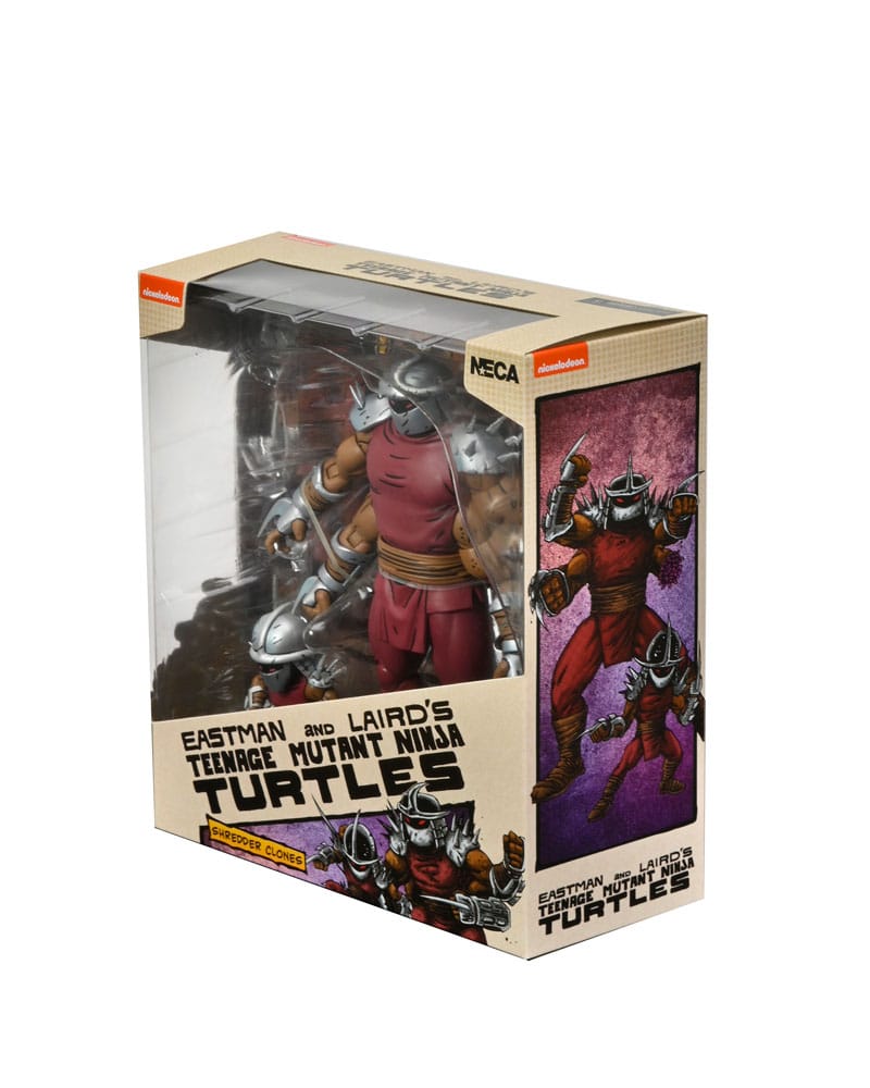Teenage Mutant Ninja Turtles (Mirage Comics) Action Figure Shredder Clone & Mini Shredder (Deluxe) 18 cm by LAB7 Malta Europe