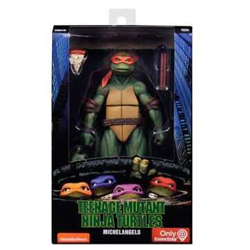 Teenage Mutant Ninja Turtles Movie 1990 Michelangelo Figure 18cm by LAB7 Malta, Europe