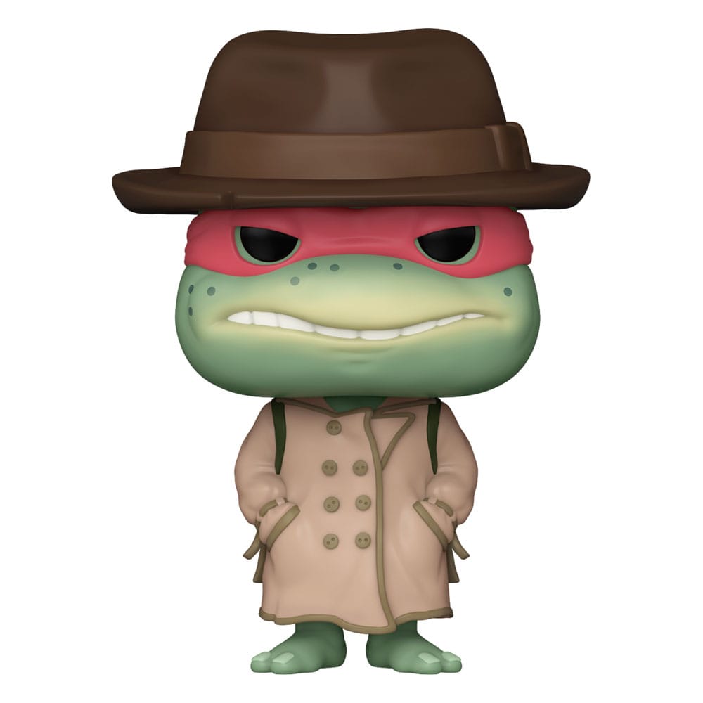 Teenage Mutant Ninja Turtles POP! Movies Vinyl Figure Raphael w/Coat & Hat 9 cm by LAB7 Malta, Europe