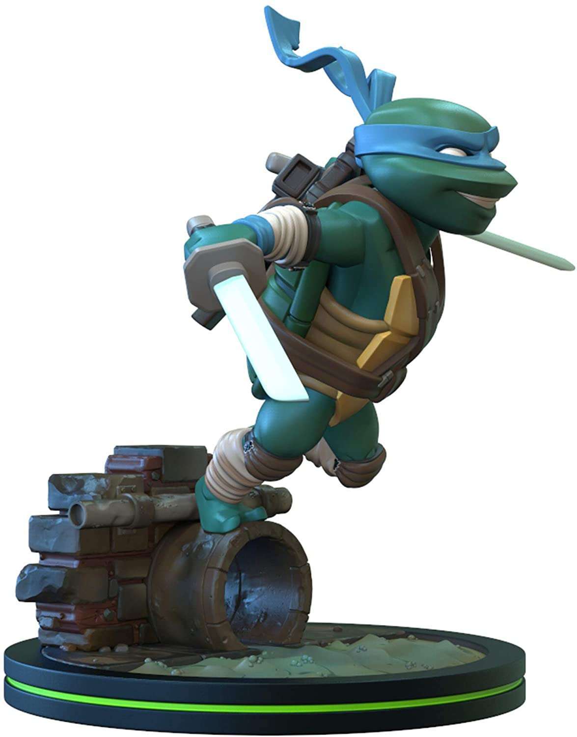 Teenage Mutant Ninja Turtles Q - Fig Figure Leonardo 13 cm by LAB7 Malta, Europe
