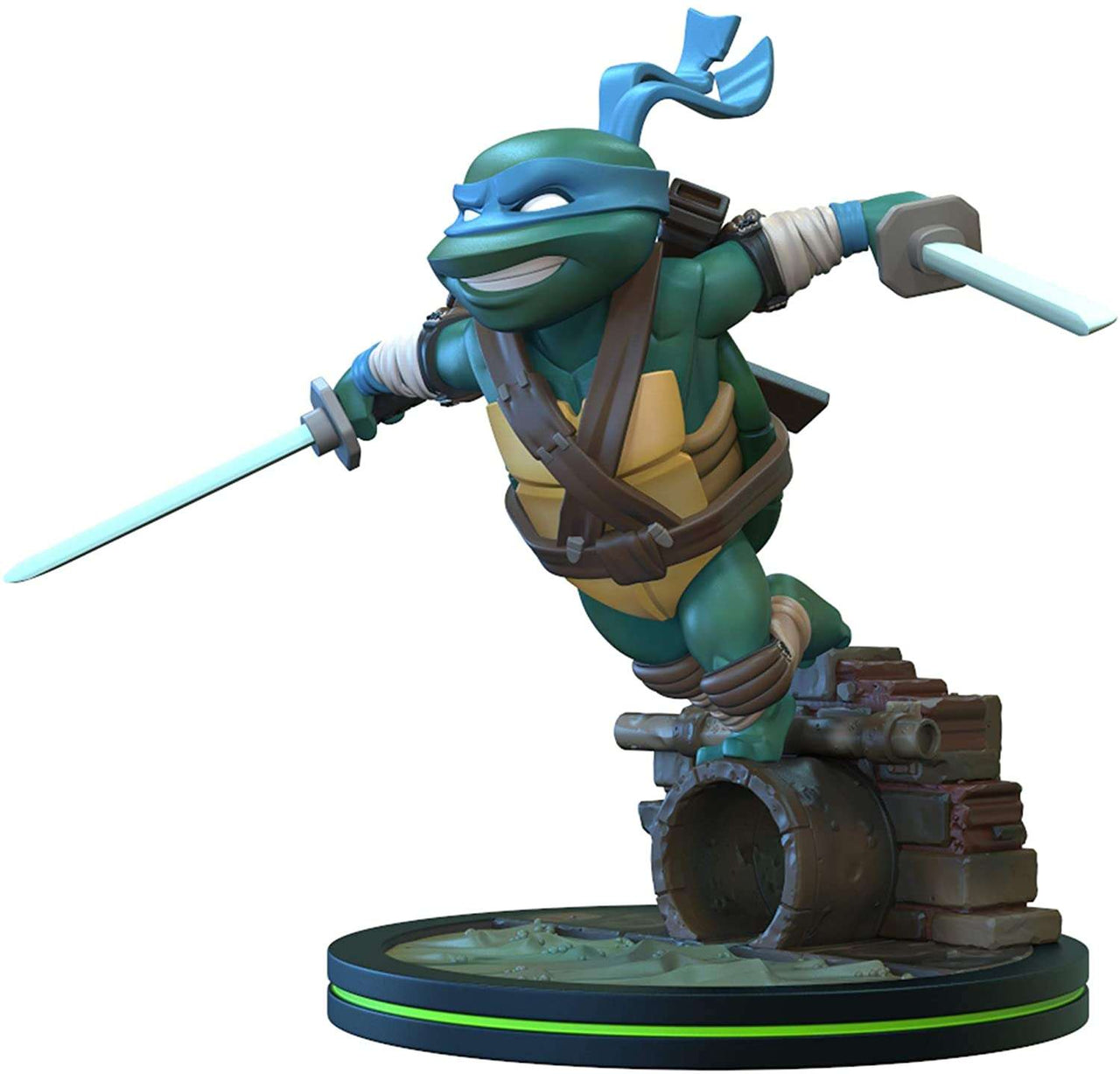 Teenage Mutant Ninja Turtles Q - Fig Figure Leonardo 13 cm by LAB7 Malta, Europe