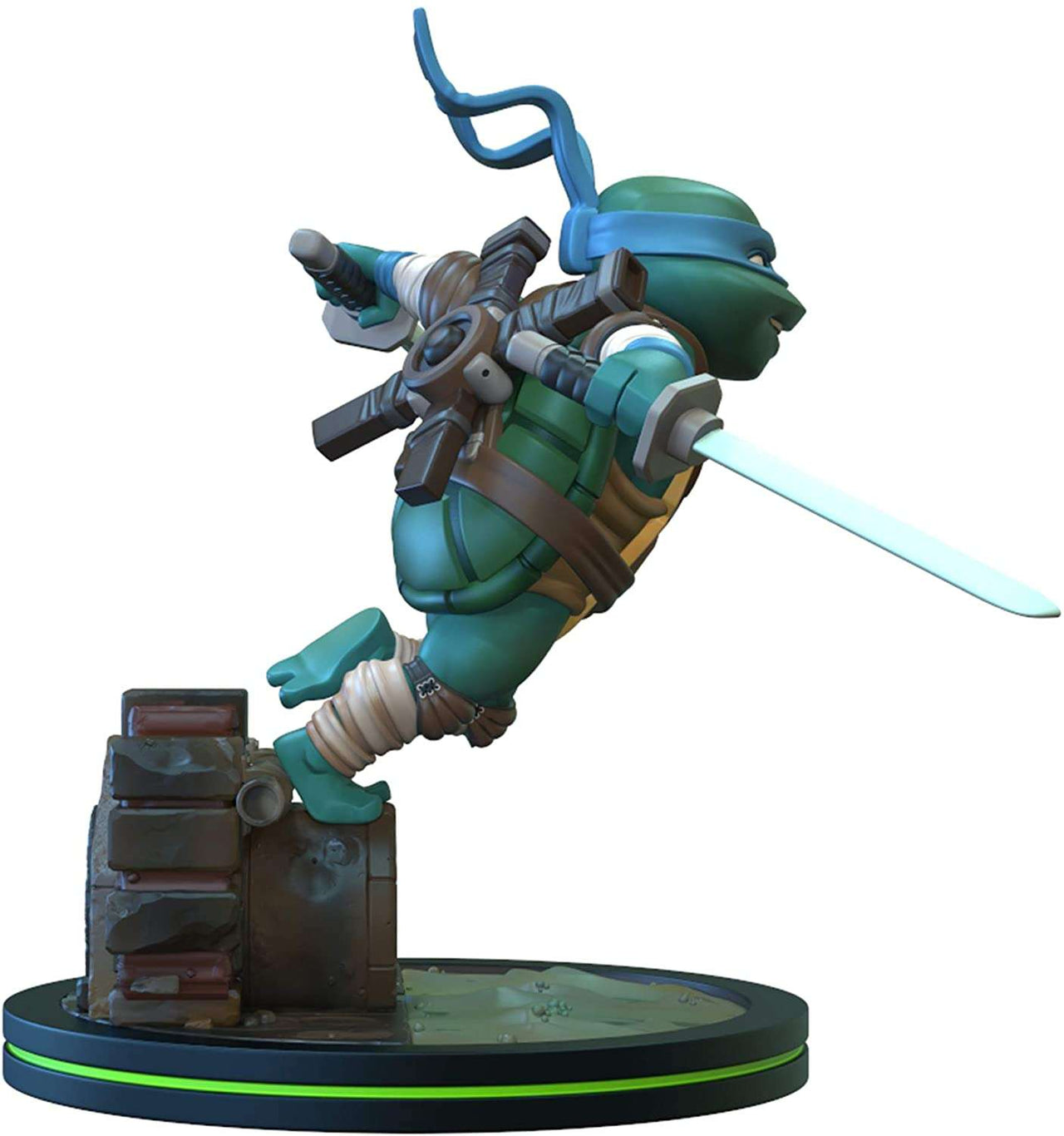 Teenage Mutant Ninja Turtles Q - Fig Figure Leonardo 13 cm by LAB7 Malta, Europe
