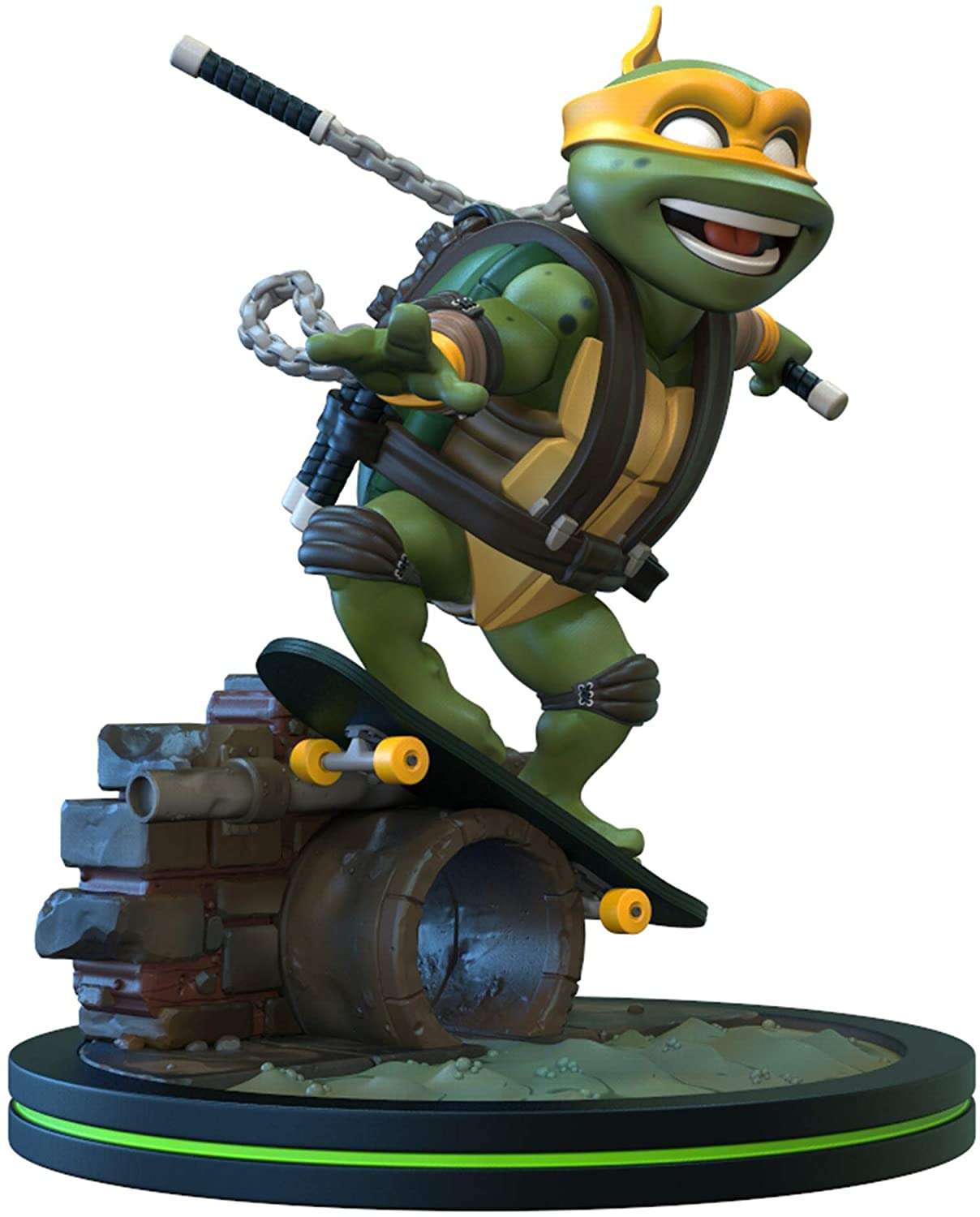 Teenage Mutant Ninja Turtles Q - Fig Figure Michelangelo 13 cm by LAB7 Malta, Europe