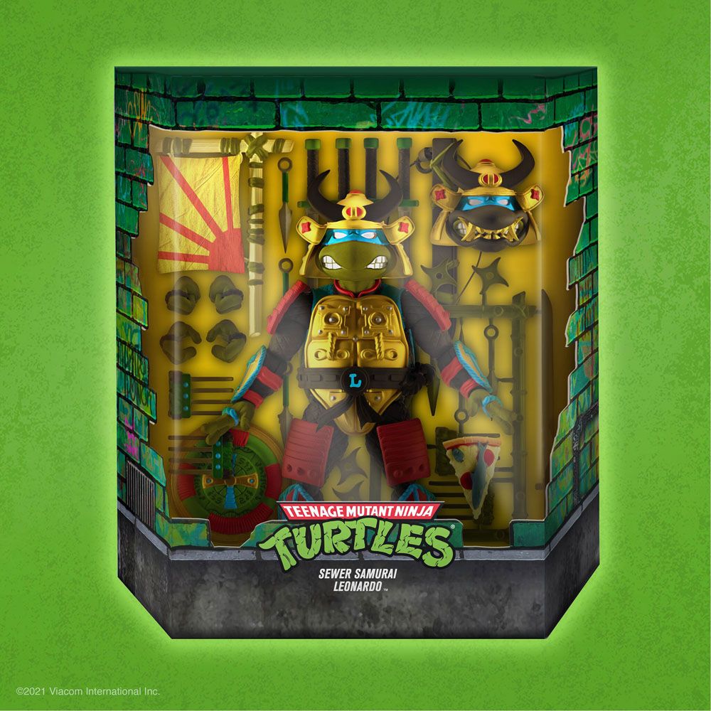 Teenage Mutant Ninja Turtles Ultimates Action Figure – Leo the Sewer Samurai 18 cm in Malta | LAB7