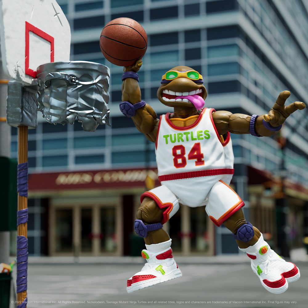 Teenage Mutant Ninja Turtles Ultimates Action Figure Slam Dunkin' Don 18 cm by LAB7 Malta, Europe