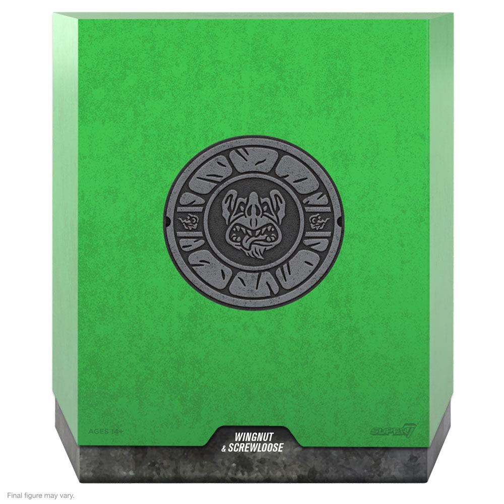 Teenage Mutant Ninja Turtles Ultimates Action Figure Wingnut & Screwloose by LAB7 Malta, Europe