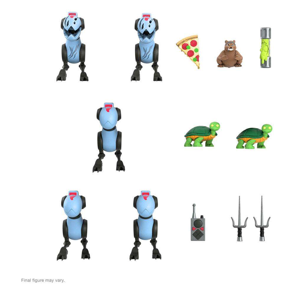 Teenage Mutant Ninja Turtles Ultimates Action Figures Mousers 8 cm by LAB7 Malta, Europe