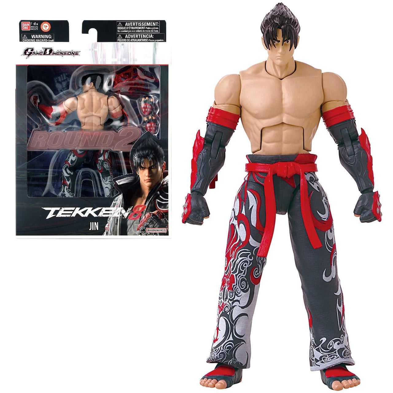 Tekken 8 Jin Action Figure | Game Dimension 17cm by LAB7 Malta, Europe