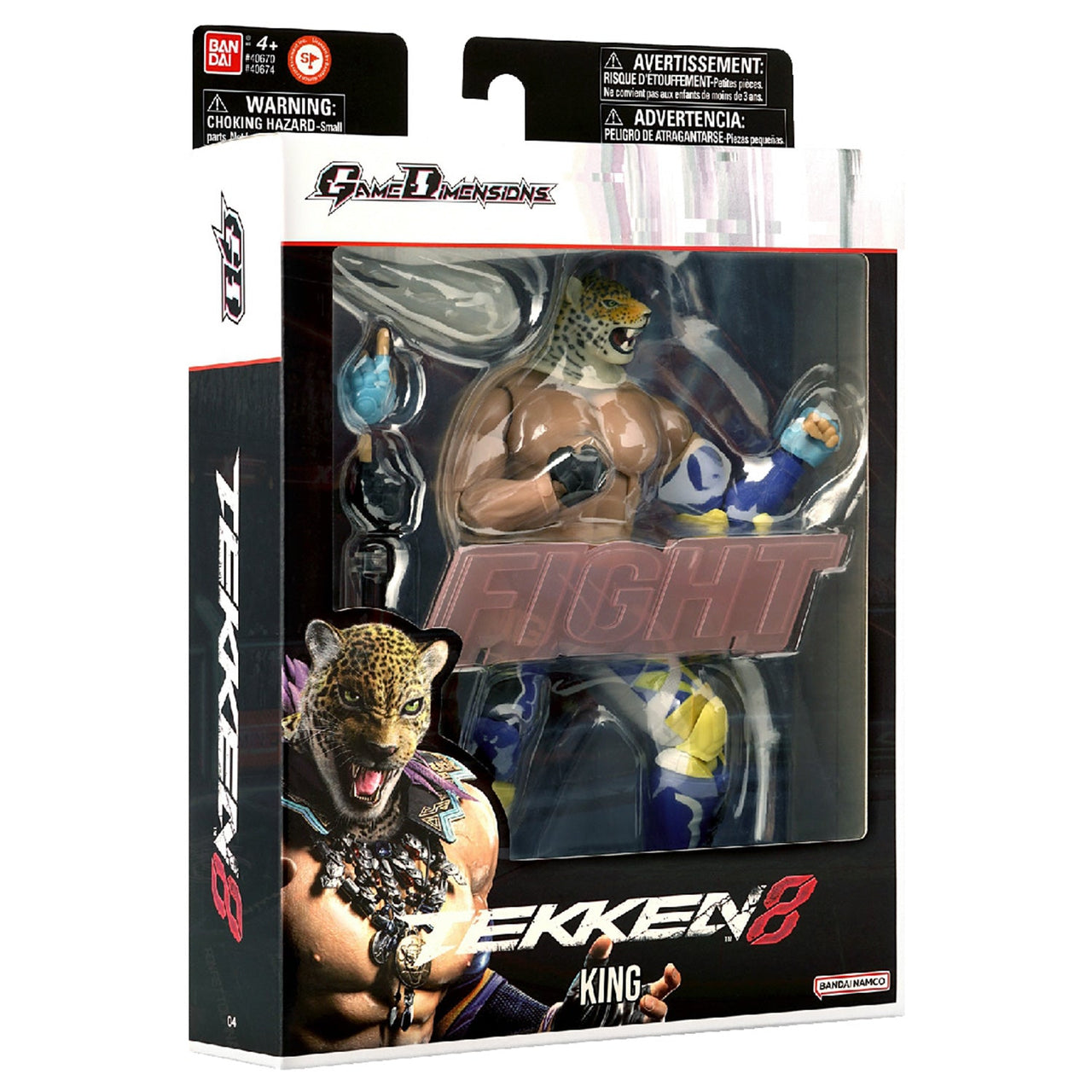 Tekken 8 - King - Game Dimension Figure 17cm by LAB7 Malta, Europe