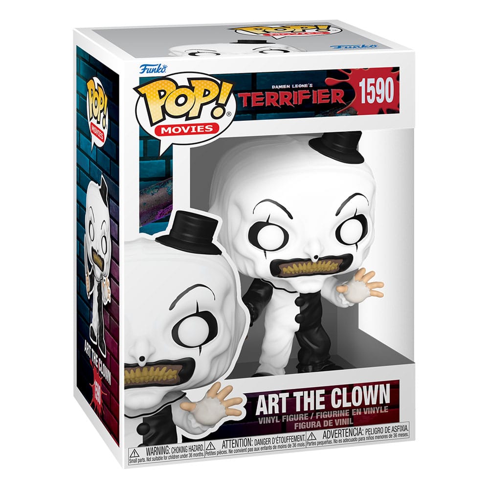 Terrifier POP! Movies Vinyl Figure Art the Clown 9 cm by LAB7 Malta, Europe