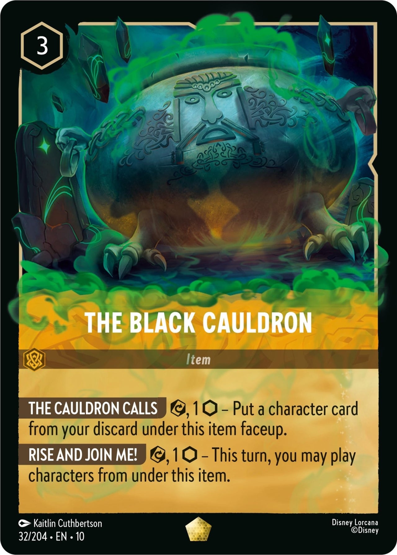 The Black Cauldron (32/204) (Whispers in the Well) in Malta | LAB7