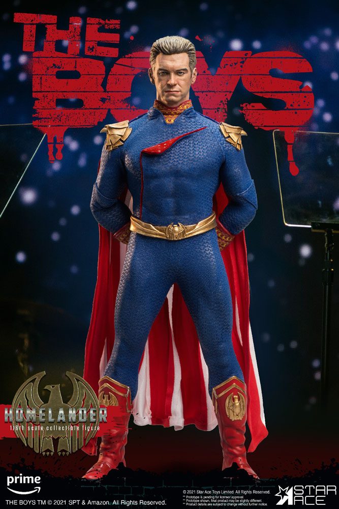 The Boys Action Figure 1/6 Homelander (Deluxe Version) 30 cm by LAB7 Malta, Europe
