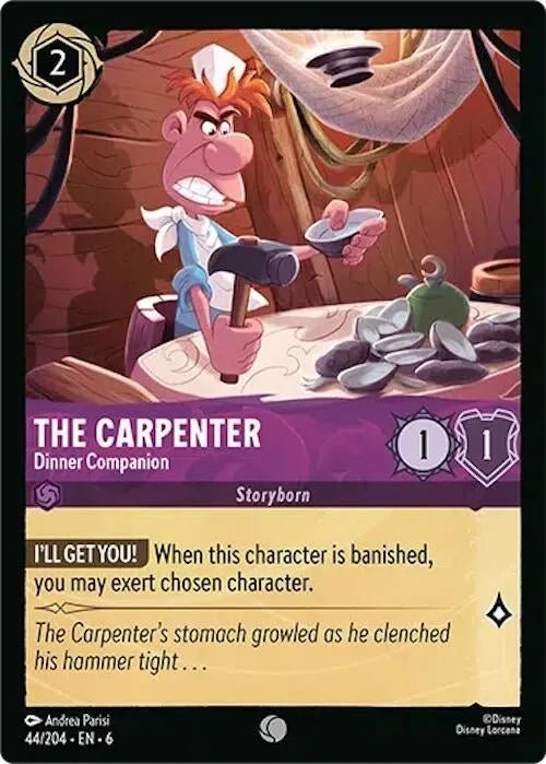 The Carpenter - Dinner Companion (44/204) (Azurite Sea) in Malta | LAB7