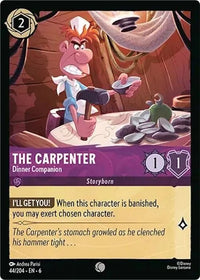The Carpenter - Dinner Companion (44/204) (Azurite Sea) in Malta | LAB7