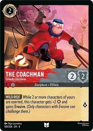 The Coachman - Greedy Deceiver (140/204) (Reign of Jafar) in Malta | LAB7