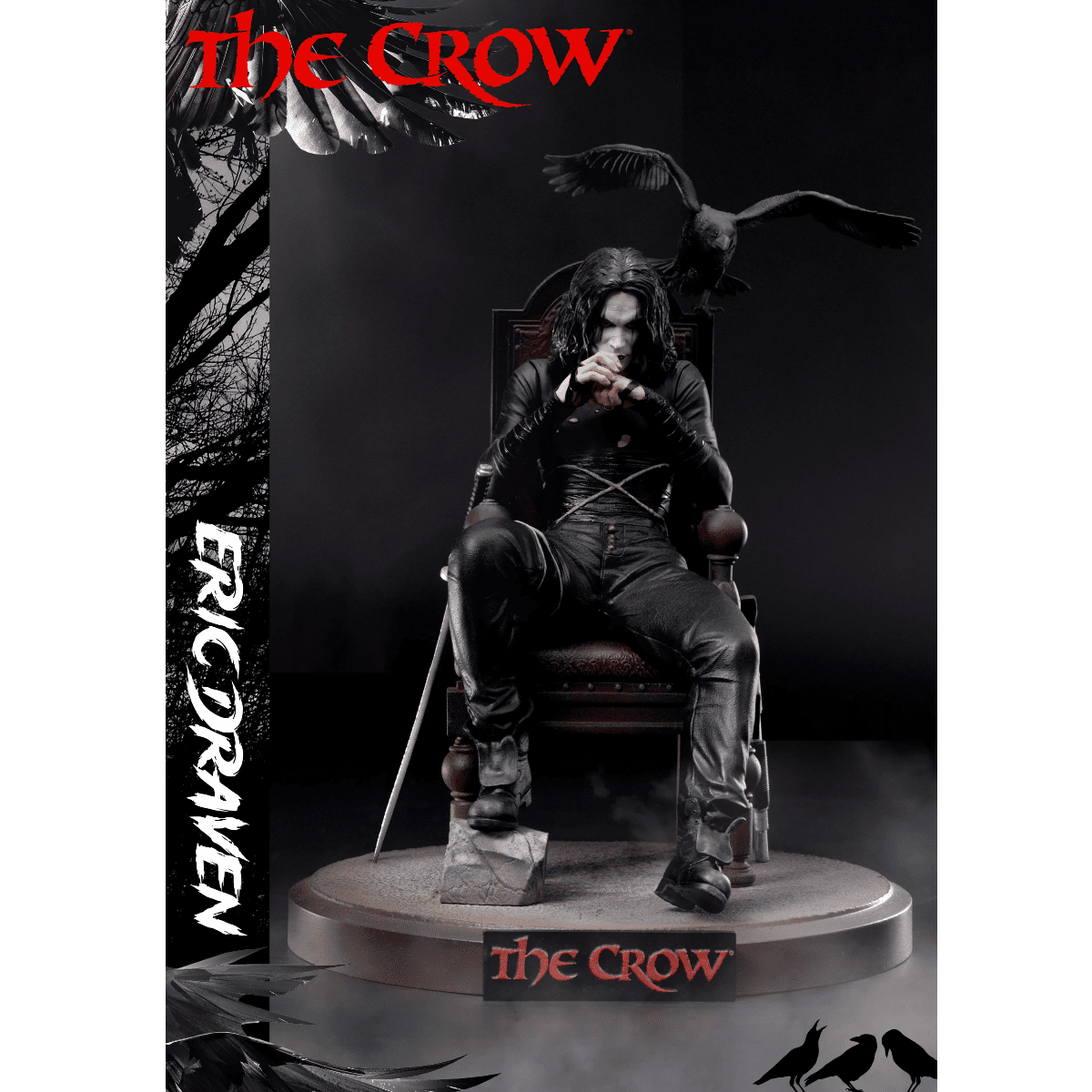 The Crow Eric Draven Icon X 1/10 PVC Figure in Malta | LAB7