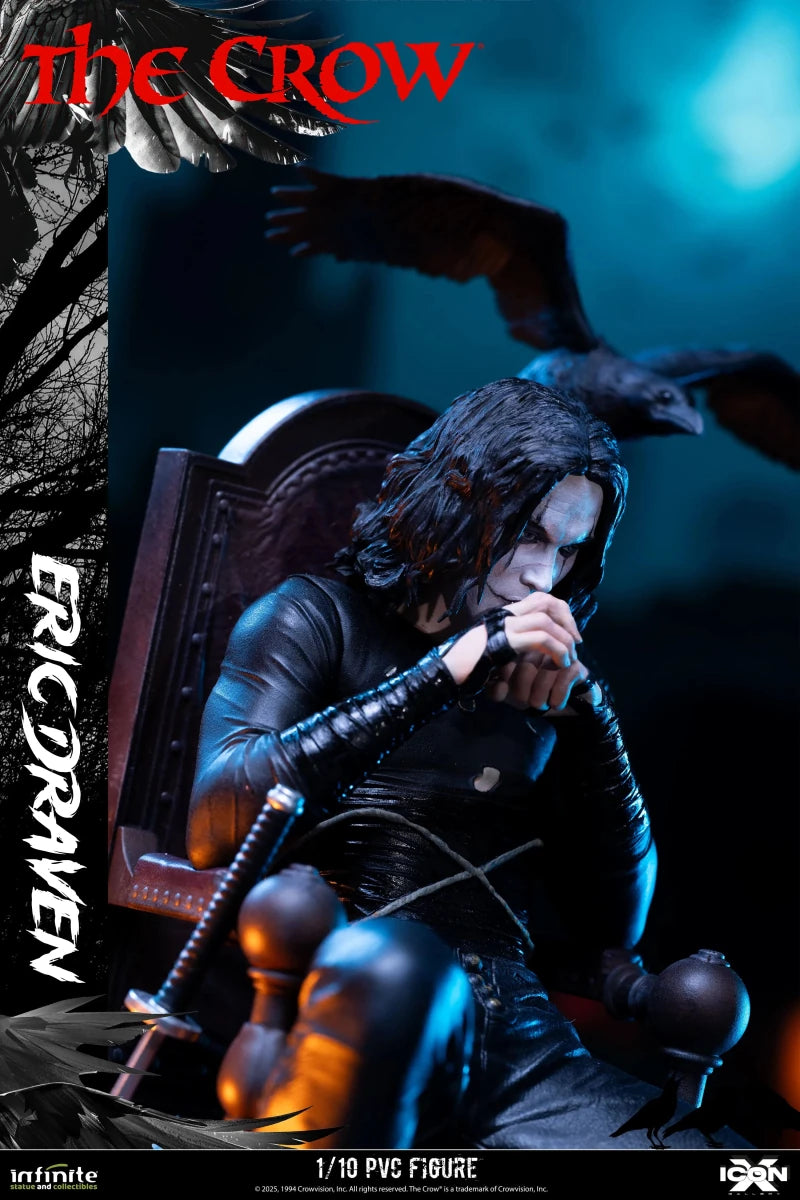 The Crow Eric Draven Icon X 1/10 PVC Figure in Malta | LAB7