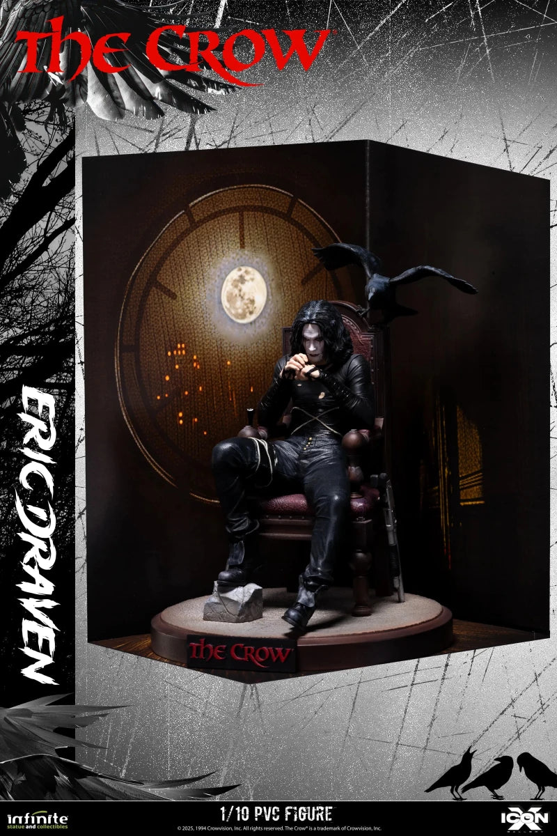 The Crow Eric Draven Icon X 1/10 PVC Figure in Malta | LAB7