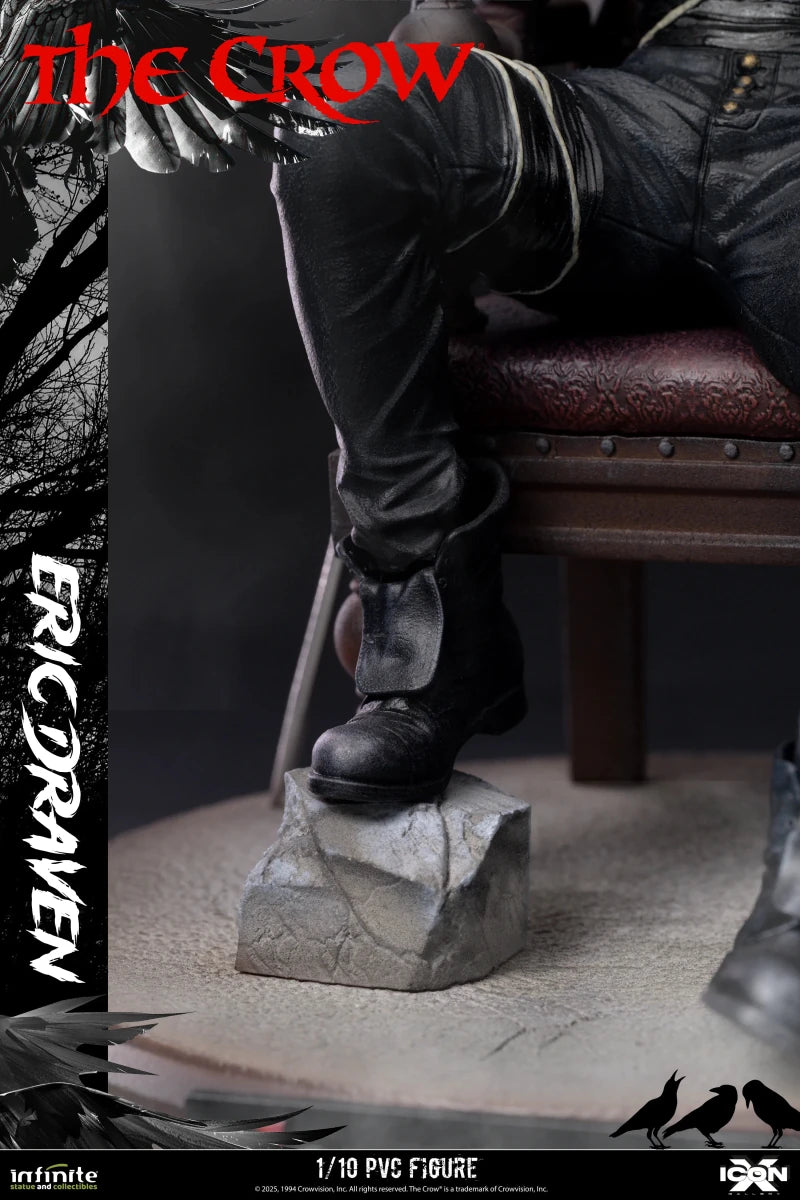 The Crow Eric Draven Icon X 1/10 PVC Figure in Malta | LAB7