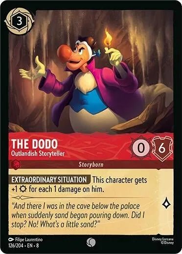The Dodo - Outlandish Storyteller (126/204) (Reign of Jafar) in Malta | LAB7