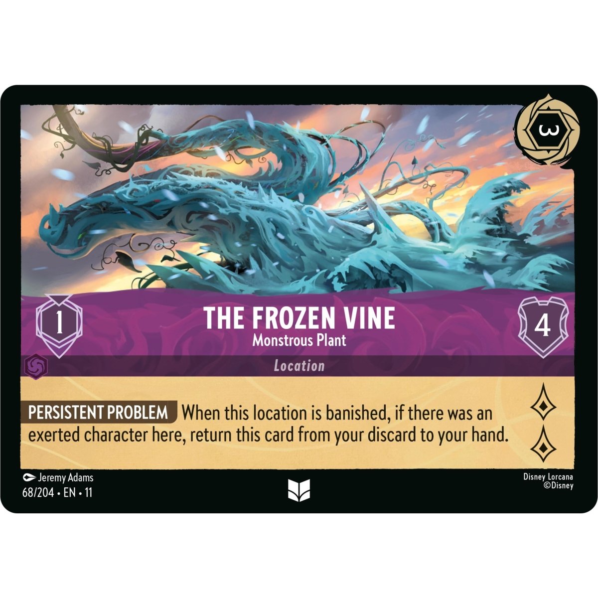 The Frozen Vine - Monstrous Plant (68/204) in Malta | LAB7