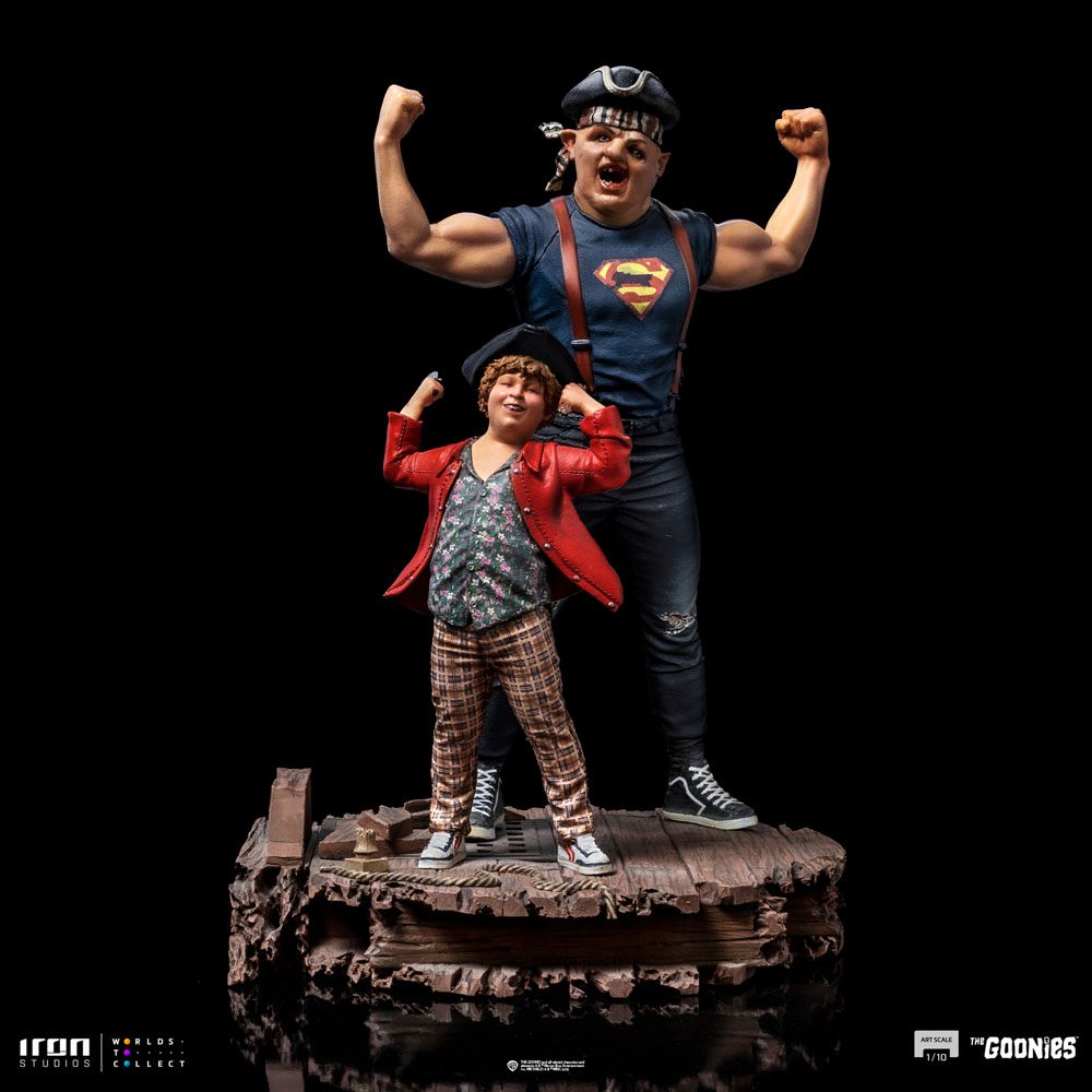 The Goonies Art Scale Statue 1/10 Sloth and Chunk 23 cm by LAB7 Malta, Europe